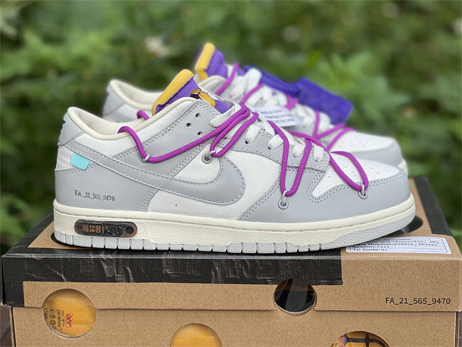 Nike Dunk Low Off-White Lot 28 DM1602 111 - 1