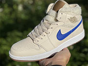 Air Jordan 1 Mid Fleece Pearl White (GS) - DO2207-264 - 4