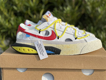 Off-White x Nike Blazer Low White | DH7863-100
