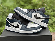 Air Jordan 1 Low “Dark Teal” 553558-411 - 4