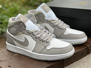 Air Jordan 1 Mid “Linen” 554724-082 - 5