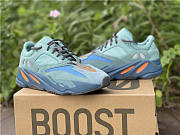 Adidas Yeezy Boost 700 Sea Blue Orange Dark Grey GZ2002 - 4