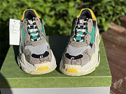 Gucci x Balenciaga The Hacker Project Triple S Beige Green Yellow 681067UMO20 976 - 4
