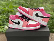 Air Jordan 1 Low Pink Red (GS) - 553560-162 - 6