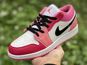 Air Jordan 1 Low Pink Red (GS) - 553560-162 - 5