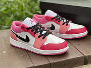 Air Jordan 1 Low Pink Red (GS) - 553560-162 - 4