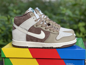 Nike Dunk High Light Chocolate - DH5348-100