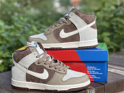Nike Dunk High Light Chocolate - DH5348-100 - 5