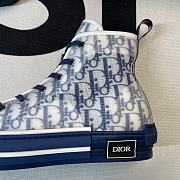 Dior B23 High Top Blue Oblique 3SH118YNT_H565 - 5