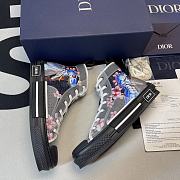 Dior B23 High Canvas Sorayama Dinosaur Navy 3SH118YQC_H563 - 5