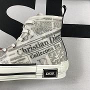 Dior B23 High Top Daniel Arsham Newspaper 3SH118YUO_H069 - 3