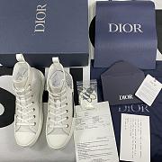 Dior B23 High Top White   - 2