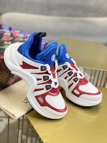 Louis Vuitton Archlight Trainer Red Blue