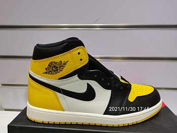 AIR JORDAN 1 RETRO HIGH OG WHITE YELLOW AR1020-700