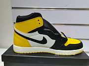 AIR JORDAN 1 RETRO HIGH OG WHITE YELLOW AR1020-700 - 6