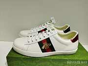 Gucci Wmns Ace Embroidered 'Bee' 431942 02JP0 9064 - 1