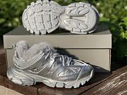 Balenciaga Track Silver Furry  - 2