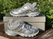 Balenciaga Track Silver Furry  - 6