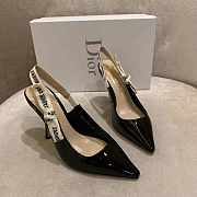 J'ADIOR SLINGBACK PUMP Black Patent Calfskin - KCC201VNR_S900 - 1