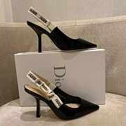 J'ADIOR SLINGBACK PUMP Black Patent Calfskin - KCC201VNR_S900 - 6