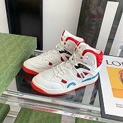 Gucci Basket White Red 665669 2SHA0 9070 - 1