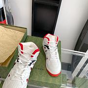 Gucci Basket White Red 665669 2SHA0 9070 - 6