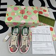 Gucci Tennis 1977 Pink Heart  606111 HVK20 9766 - 4