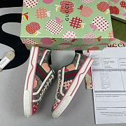 Gucci Tennis 1977 Pink Heart  606111 HVK20 9766 - 2
