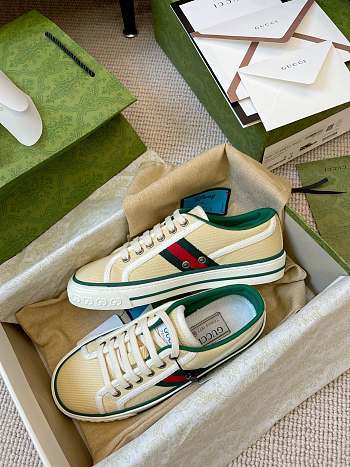 Gucci Tennis 1977 Mini GG Beige _606111 99W90 9085