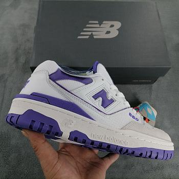 New Balance 550 White Purple BB550WR1