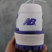 New Balance 550 White Purple BB550WR1 - 5