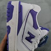 New Balance 550 White Purple BB550WR1 - 4
