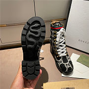 Gucci Wool GG Ankle Boots Black - 5