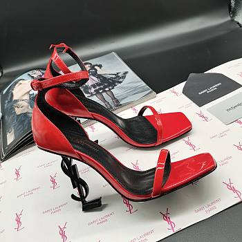 Saint Laurent Opyum Red 110mm sandals 5576620NPVV