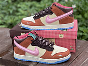 Social Status x SB Dunk Mid “Chocolate Milk” DJ1173-700 - 2