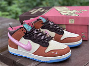Social Status x SB Dunk Mid “Chocolate Milk” DJ1173-700 - 3