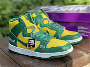 Supreme x SB Dunk High “Brazil” DN3741-002 - 3