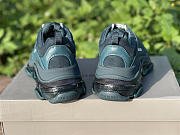 Balenciaga Triple S Clear Sole Full Dark Green 541624W2GA13210  - 2