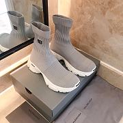 Balenciaga Speed Trainer Dark Grey - 4
