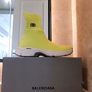 Balenciaga Speed Trainer Mr. Porter Yellow - 3