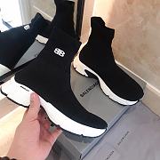 Balenciaga Speed Trainer Mr. Porter Black - 1