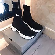 Balenciaga Speed Trainer Mr. Porter Black - 3