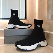 Balenciaga Speed Trainer Mr. Porter Black - 4