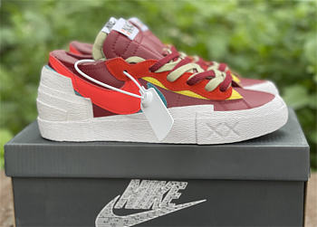 Nike Blazer Low sacai KAWS Red  DM7901-600