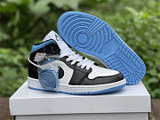 Air Jordan 1 Mid University Black White (W)  BQ6472-102 - 6
