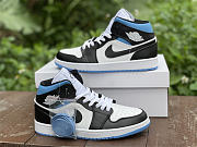 Air Jordan 1 Mid University Black White (W)  BQ6472-102 - 5