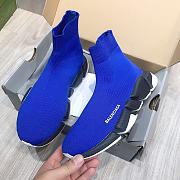 Balenciaga Speed 2.0 Dark Blue White Black  617239W2DB24791 - 2