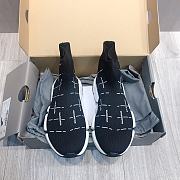 Balenciaga Speed 2.0 Black White Logo (W)  645420W2DBT1090 - 3
