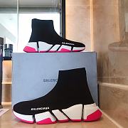 Balenciaga Speed Trainer Black Pink Sole (W)   587280 W1725 1915 - 3