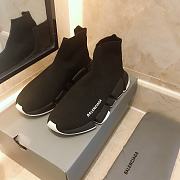 Balenciaga Speed 2.0 Black White (W)  - 4